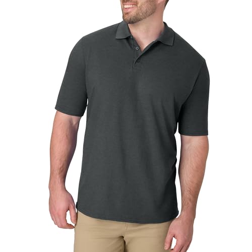 Hanes X-Temp Herre Polo T-shirt O055P