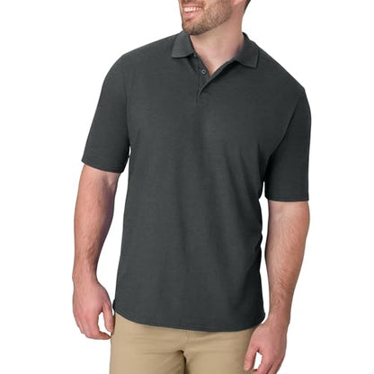 Hanes X-Temp Herre Polo T-shirt O055P