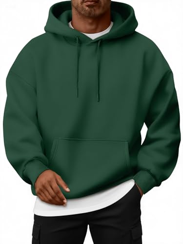 EF1466 Oversized Fleece Hættetrøje til Mænd