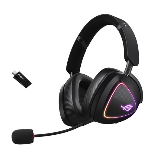ASUS ROG Delta II Trådløse Over-Ear Gaming Headset A701 ROG DELTA II/BLK