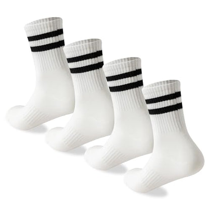 YUWELL Stribede Crew Strømper til Kvinder XZ-SOCKS