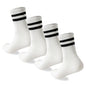 YUWELL Stribede Crew Strømper til Kvinder XZ-SOCKS