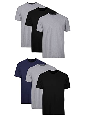 Hanes Herre Undertrøje Crew Neck Kortærmet 2135P6