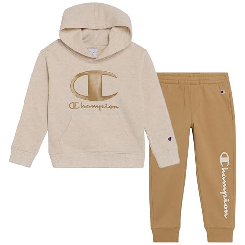 Champion Drenge Joggersæt Fleece Hættetrøje og Sweatpants BCMPJOGSET2PC