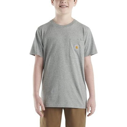 Carhartt Børn Kortermet T-Shirt Med Lomme CA6266