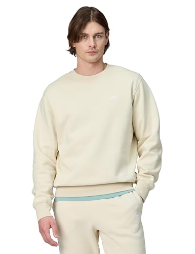 Nike Herre Sweatshirt Club Fleece Crew