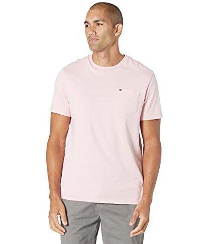 Tommy Hilfiger Herre T-shirt Essential Bomuld Brystlomme Kortærmet