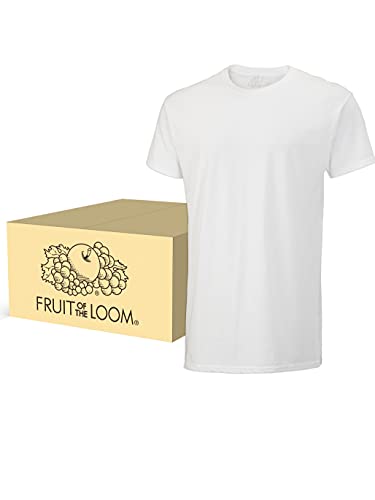 Fruit of the Loom Herre Undertrøje Crew Neck Kortærmet 6P2828