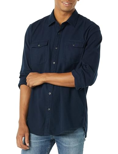 Amazon Essentials Herre Skjorte Flannel Langærmet MAE25001FL18
