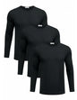 COOFANDY Herre T-shirt Langærmet Rund Hals Ztj010834*