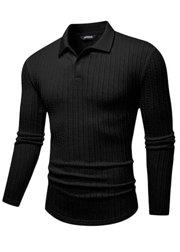 Herre Poloshirt Kortærmet Tekstureret Casual