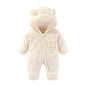 Unisex Baby Flyverdragt Vinter Fleece F1727
