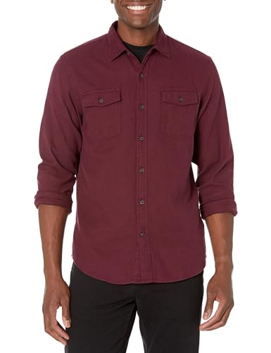 Amazon Essentials Herre Flannelskjorte Slim-Fit MAE25002FL18