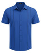 COOFANDY Herre Skjorte Cubansk Guayabera Kortærmet Ztj009248