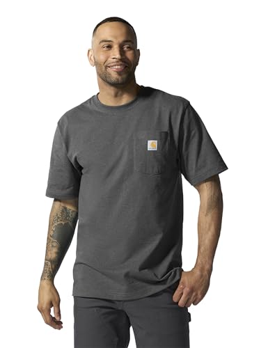 Carhartt Herre T-shirt Iconic K87 Pocket Kortærmet