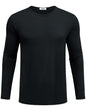 COOFANDY Herre T-shirt Langærmet Rund Hals Ztj010834*