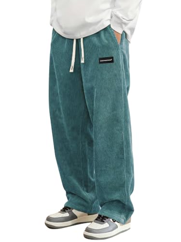 Hidkat Herre Fløjlsbukser Afslappede Sweatpants K1166