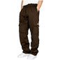 Herre Joggingbukser Cargo Fleece Løstsiddende