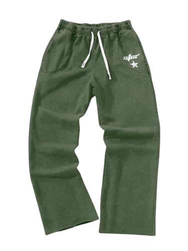 SOLY HUX Herre Træningsbukser Y2K Baggy Casual