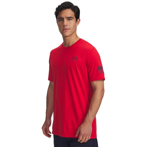 Under Armour Herre T-shirt Freedom Flag Kortærmet 6004096