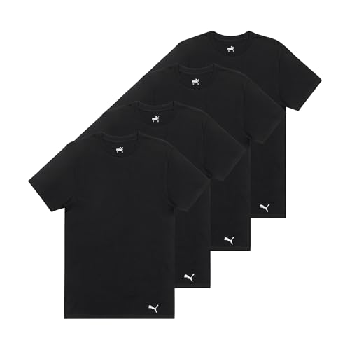 PUMA Herre T-shirt 4-Pak Crewneck Kortærmet PCOREM237688