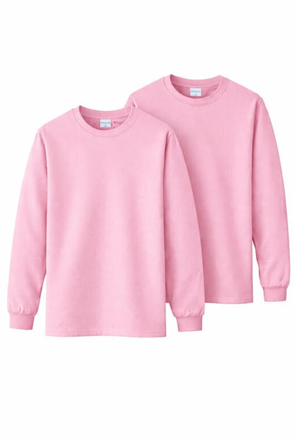 Gildan Voksen T-shirt Heavy Cotton Langærmet G5400 2-Pak