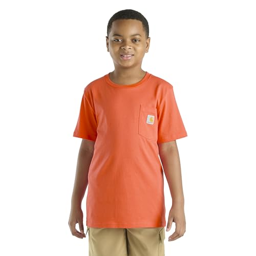 Carhartt Børn Kortermet T-Shirt Med Lomme CA6266