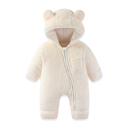 Unisex Baby Flyverdragt Vinter Fleece F1727