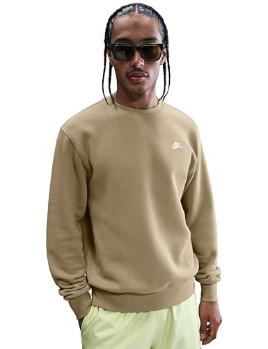 Nike Herre Sweatshirt Club Fleece Crew