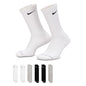 Nike Unisex Strømper Everyday Elevated Crew 6-Pak