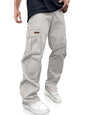 PLEPAN Herre Cargobukser Stretch Casual Træningsbukser