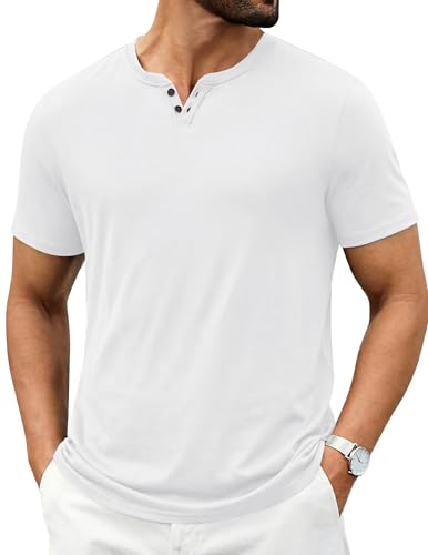COOFANDY Herre T-shirt V-Hals Cxj010429