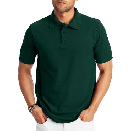 Hanes Herre Poloshirt Kortærmet X-Temp O055P