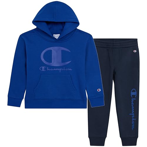 Champion Drenge Joggersæt Fleece Hættetrøje og Sweatpants BCMPJOGSET2PC