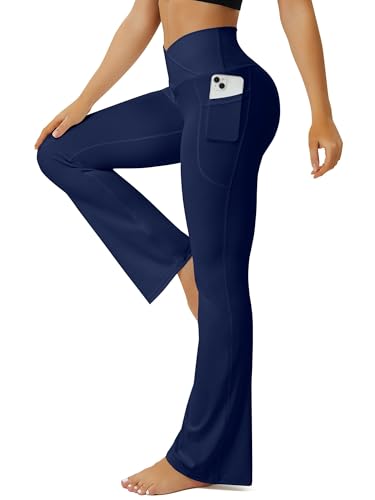 FOHOFO Flare Yogaleggings til Kvinder Xyyfo240122