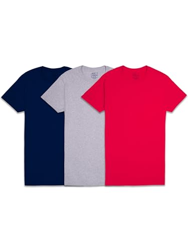 Fruit of the Loom Herre Undertrøje Crew Neck Kortærmet 6P2828