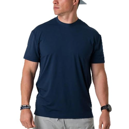 Burlebo Herre T-Shirt Crew Neck Kortærmet Go to Tee