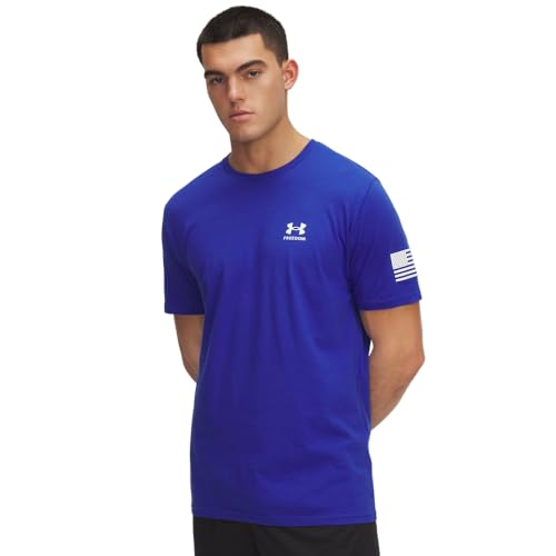 Under Armour Herre T-shirt Freedom Flag Kortærmet 6004096