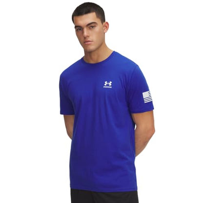 Under Armour Herre T-shirt Freedom Flag Kortærmet 6004096