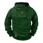 fnnxeal Herre Hættetrøje Quarter Zip Fleece Pullover