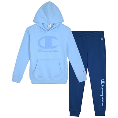 Champion Drenge Joggersæt Fleece Hættetrøje og Sweatpants BCMPJOGSET2PC