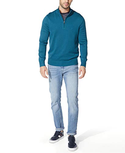 Nautica Herre Striktrøje Quarter-Zip Langærmet S01803