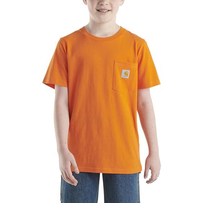 Carhartt Børn Kortermet T-Shirt Med Lomme CA6266