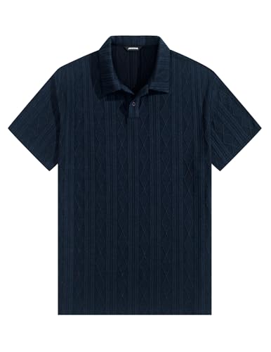 JMIERR Herre Polo T-shirt Kortærmet Strikket