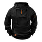 fnnxeal Herre Hættetrøje Quarter Zip Fleece Pullover