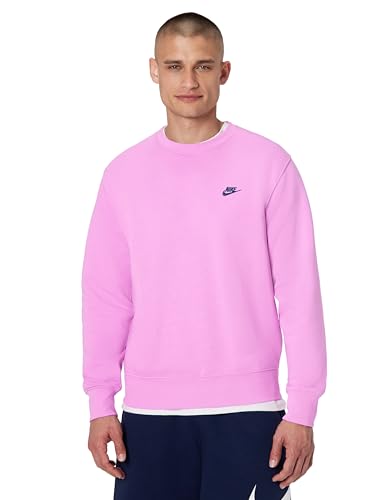 Nike Herre Sweatshirt Club Fleece Crew
