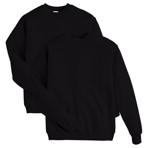 Hanes Herre Sweatshirt EcoSmart Fleece Crewneck AMZ9