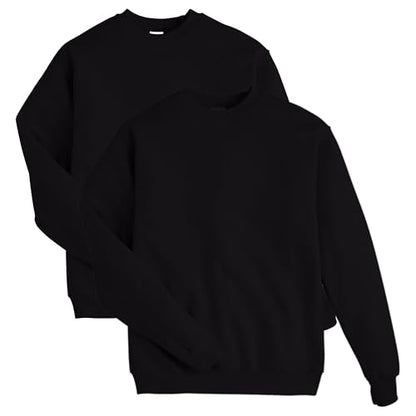 Hanes Herre Sweatshirt EcoSmart Fleece Crewneck AMZ9