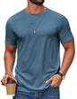 COOFANDY Herre T-Shirt Crew Neck Kortærmet Cxj010453
