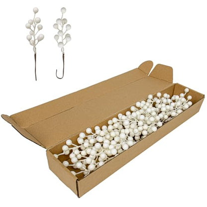 Kunstige Bærgrene Juledekoration 16.5 cm 32 Stk. JX-2343